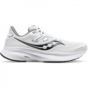 White Saucony Guide 16 Women's Running Shoes | USA PGYAQC