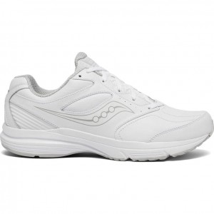 White Saucony Integrity Walker 3 Men's Walking Shoes | USA WBKLPZ