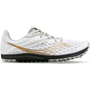 White Saucony Kilkenny XC9 Men's Spikes | USA MRCLUI