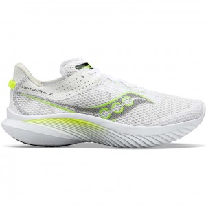 White Saucony Kinvara 14 Women's Running Shoes | USA THCELZ