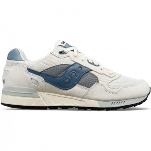 White / Blue Saucony Shadow 5000 Men's Sneakers | USA QFDULE