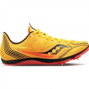 Yellow Saucony Endorphin 3 Women's Spikes | USA PODIFK