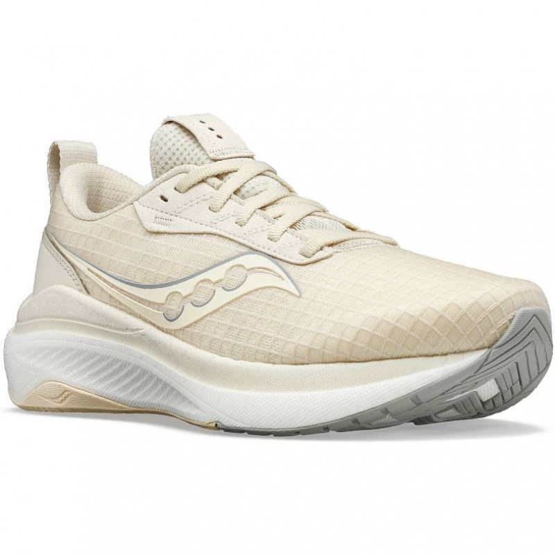 Beige Saucony Freedom Crossport Women's Running Shoes | USA NIQCLA