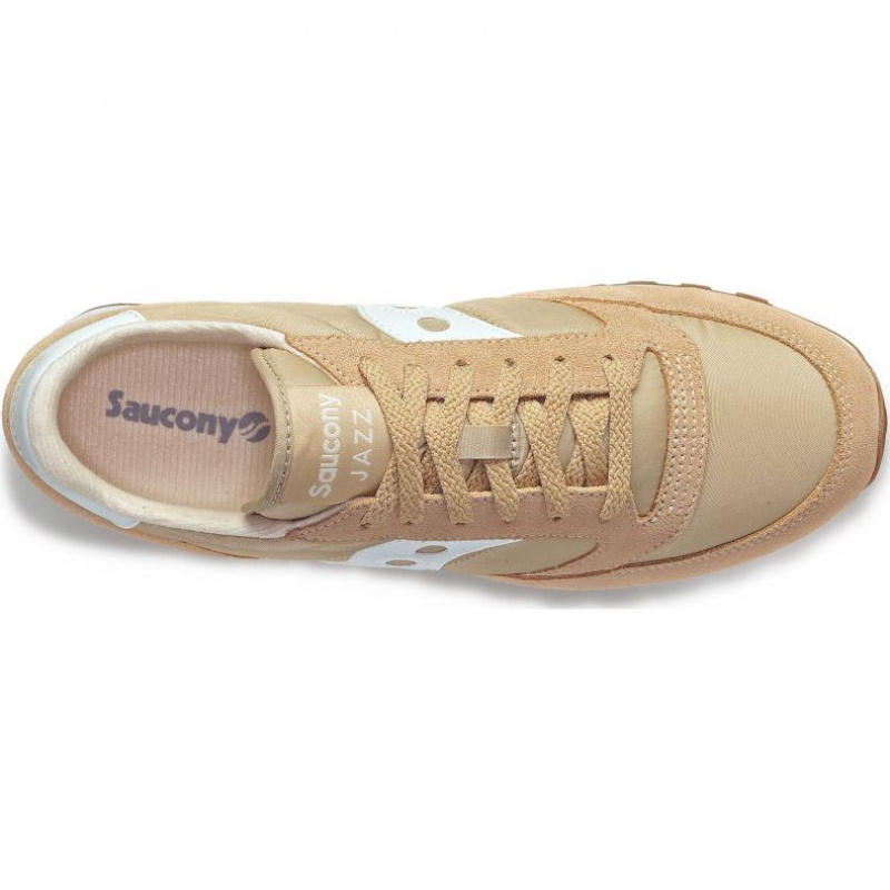 Beige Saucony Jazz Original Women's Sneakers | USA LWPMJZ