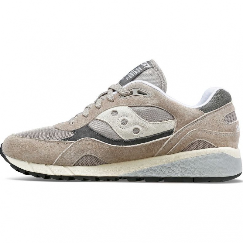 Beige Saucony Shadow 6000 Women's Sneakers | USA LMUPWJ