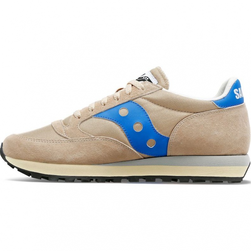 Beige / Blue Saucony Jazz 81 Men\'s Sneakers | USA GXSNCE