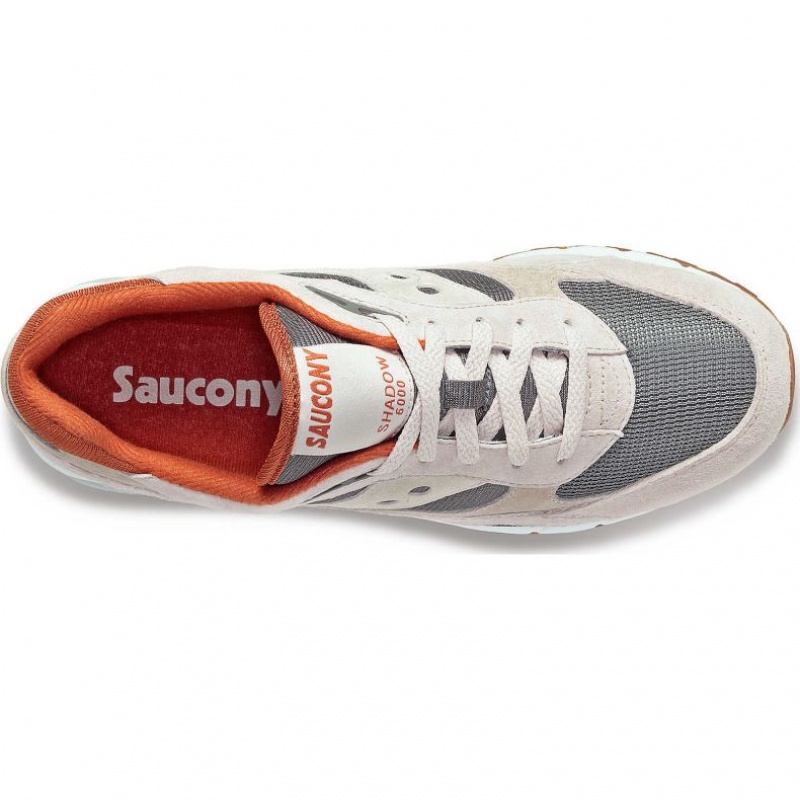 Beige / Grey Saucony Shadow 6000 Women's Sneakers | USA LWQJZS