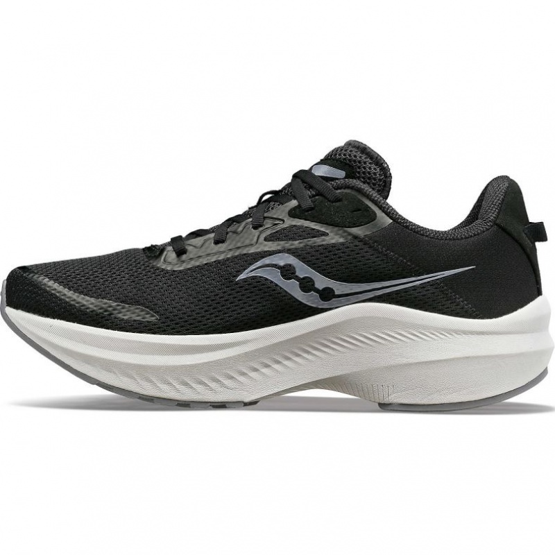 Black Saucony Axon 3 Men's Running Shoes | USA LNRPQB