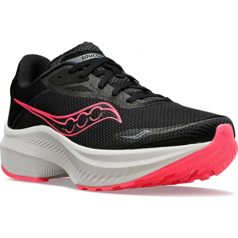 Black Saucony Axon 3 Women's Running Shoes | USA FUPCRY