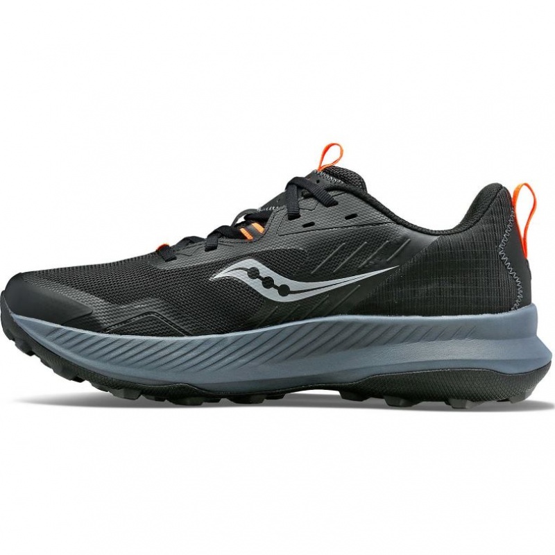 Black Saucony Blaze TR Men's Trail Running Shoes | USA CTNGUW