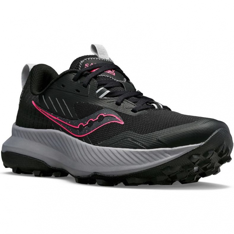 Black Saucony Blaze TR Women's Trail Running Shoes | USA YBJNCK