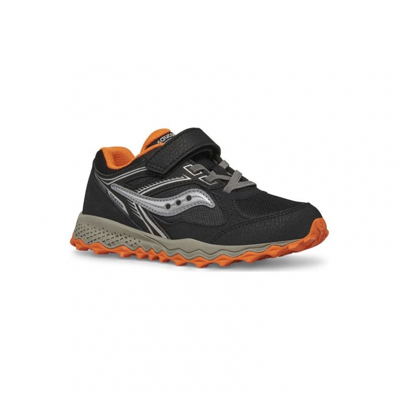 Black Saucony Cohesion TR14 A/C Big Kids' Sneakers | USA ZOAEFG