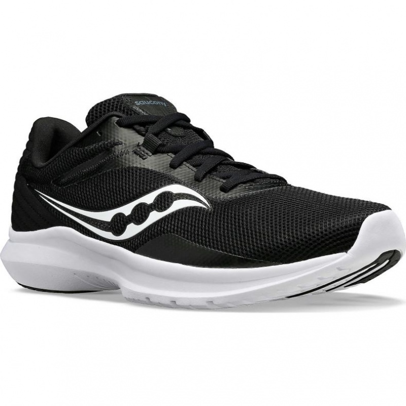 Black Saucony Convergence Men's Running Shoes | USA UMEOXL