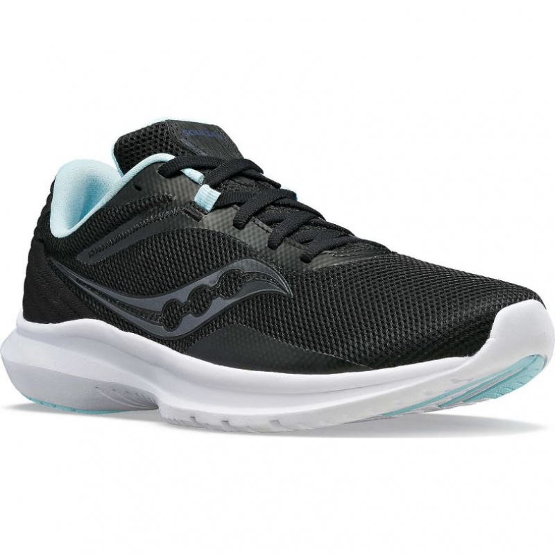 Black Saucony Convergence Women's Running Shoes | USA QIPFMX