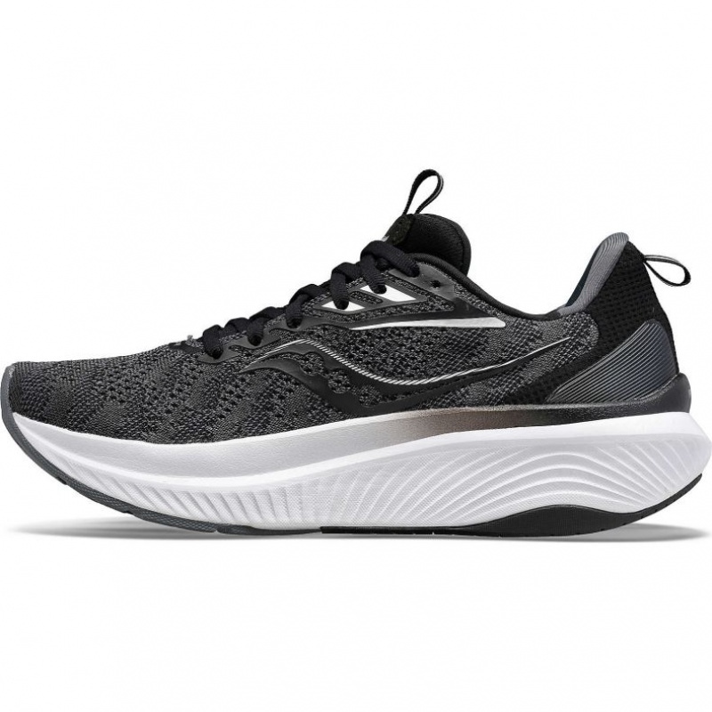 Black Saucony Echelon 9 Men's Running Shoes | USA KNWTGP