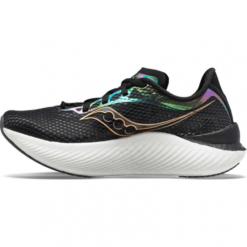 Black Saucony Endorphin Pro 3 Men's Running Shoes | USA LVBHCW