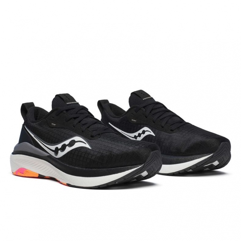 Black Saucony Freedom Crossport Women's Running Shoes | USA RVZFTS