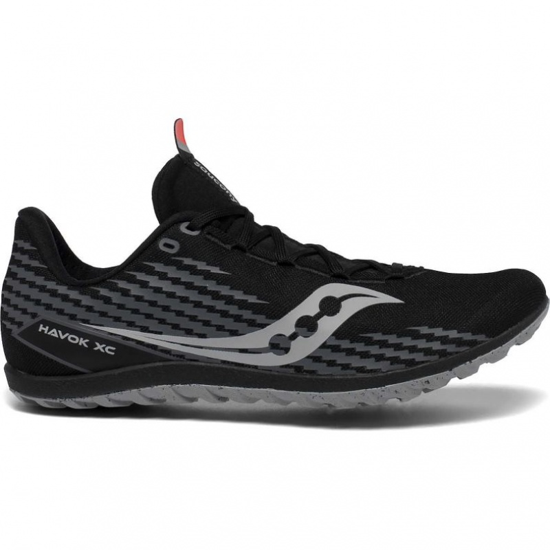 Black Saucony Havok XC 3 Men\'s Spikes | USA FHAPWM