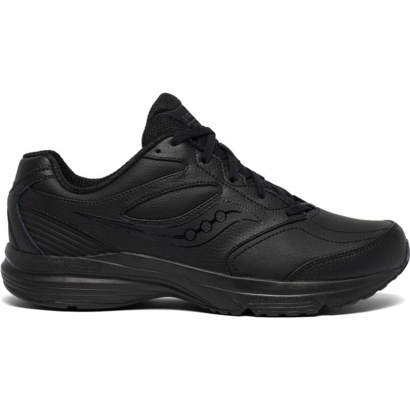 Black Saucony Integrity Walker 3 Men\'s Wide Running Shoes | USA IUYVDA