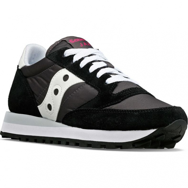 Black Saucony Jazz Original Women's Sneakers | USA KPCGYT