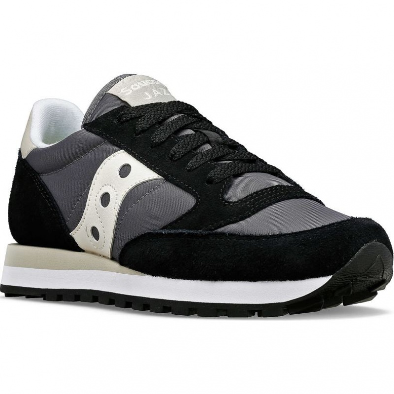 Black Saucony Jazz Original Women's Sneakers | USA DRTWSQ