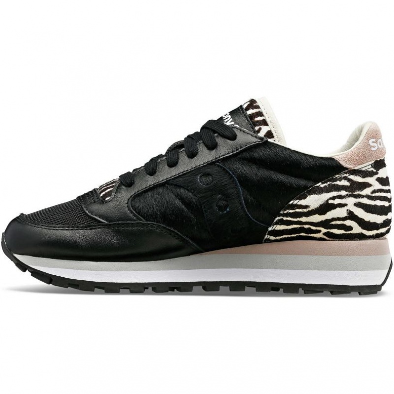 Black Saucony Jazz Triple Women's Sneakers | USA BFRQMA