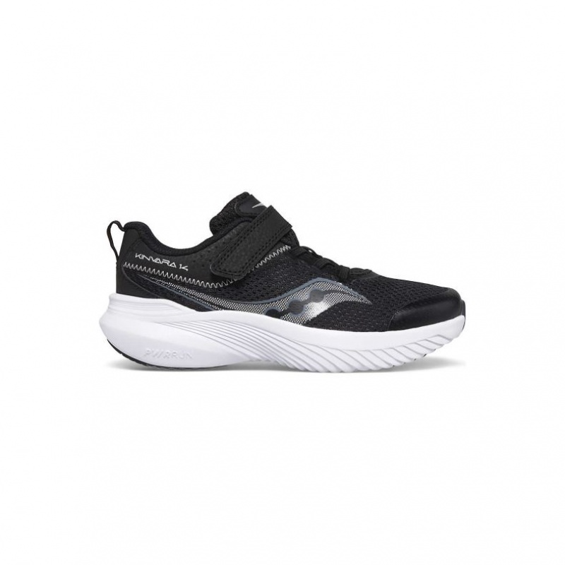 Black Saucony Kinvara 14 A/C Big Kids\' Sneakers | USA LUCKPT