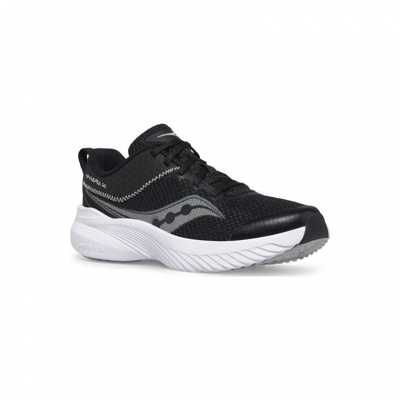 Black Saucony Kinvara 14 Big Kids' Sneakers | USA OGYNLA