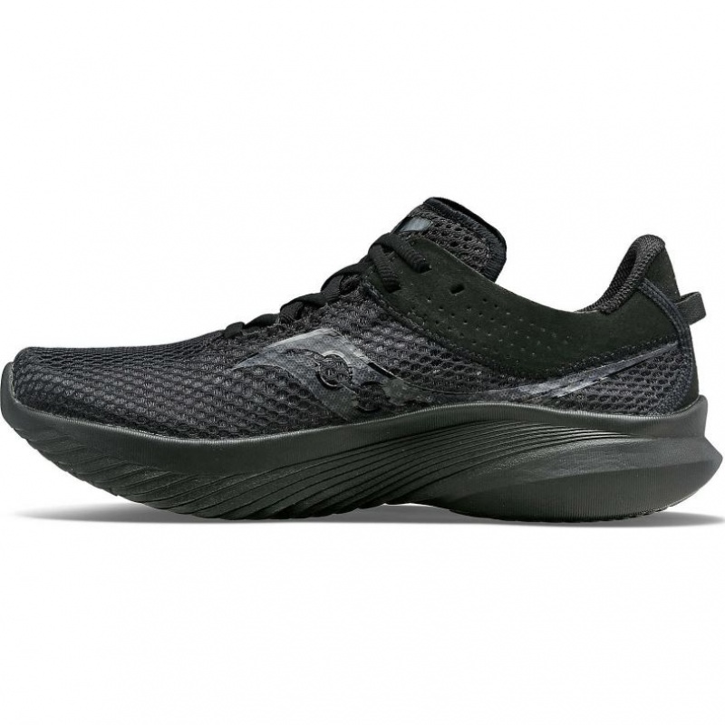 Black Saucony Kinvara 14 Men's Running Shoes | USA PRHKNE