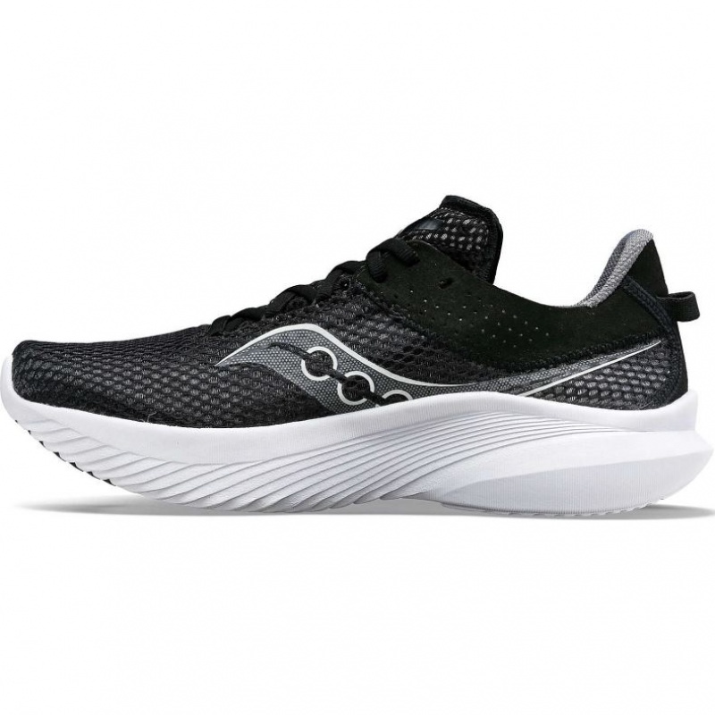 Black Saucony Kinvara 14 Men's Running Shoes | USA WZTFOI