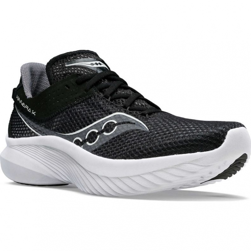 Black Saucony Kinvara 14 Men's Running Shoes | USA WZTFOI