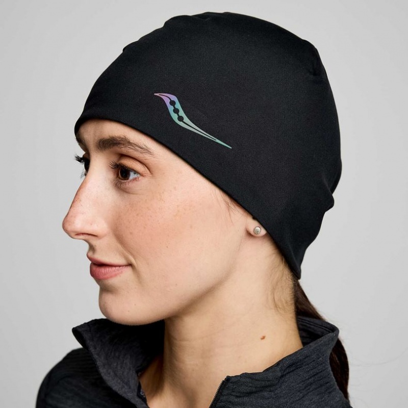 Black Saucony Solstice Women\'s Beanie | USA IJUHOS