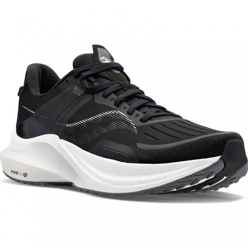 Black Saucony Tempus Women's Running Shoes | USA VZURQY