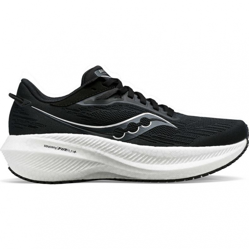 Black Saucony Triumph 21 Women\'s Running Shoes | USA FRTEJQ