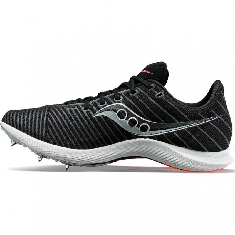 Black Saucony Velocity MP Men's Running Shoes | USA JNZYAV