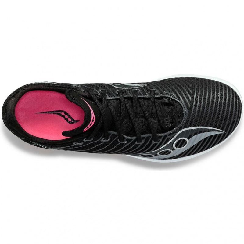 Black Saucony Velocity MP Men's Running Shoes | USA JNZYAV