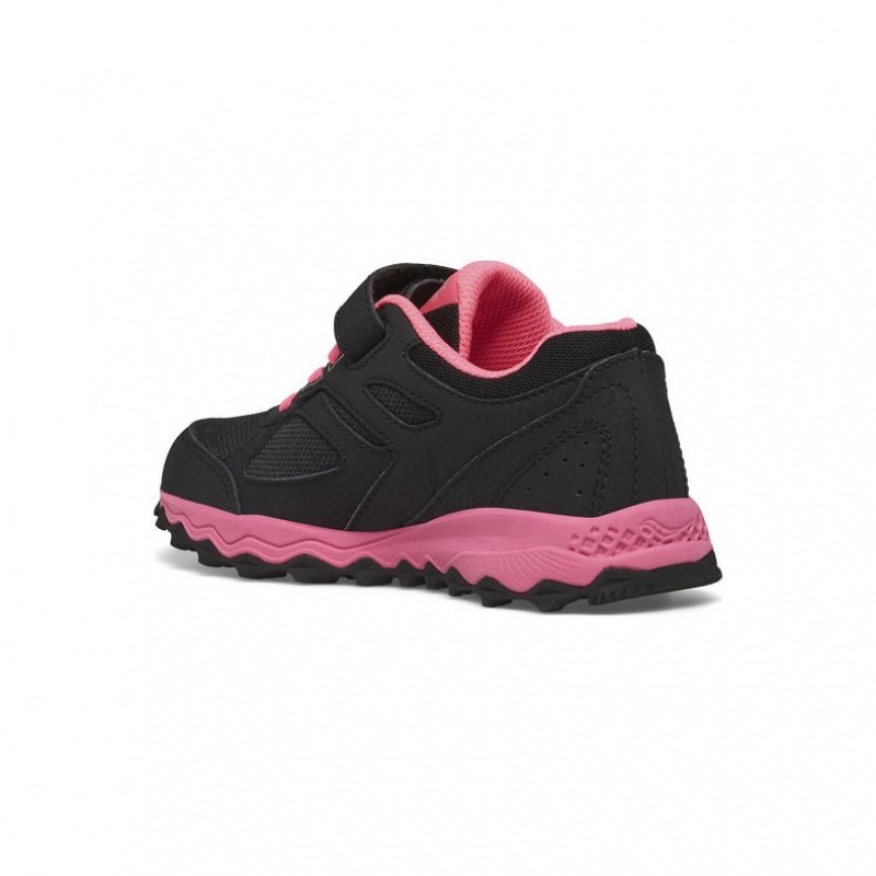 Black / Pink Saucony Cohesion TR14 A/C Big Kids' Sneakers | USA ZKDWUY