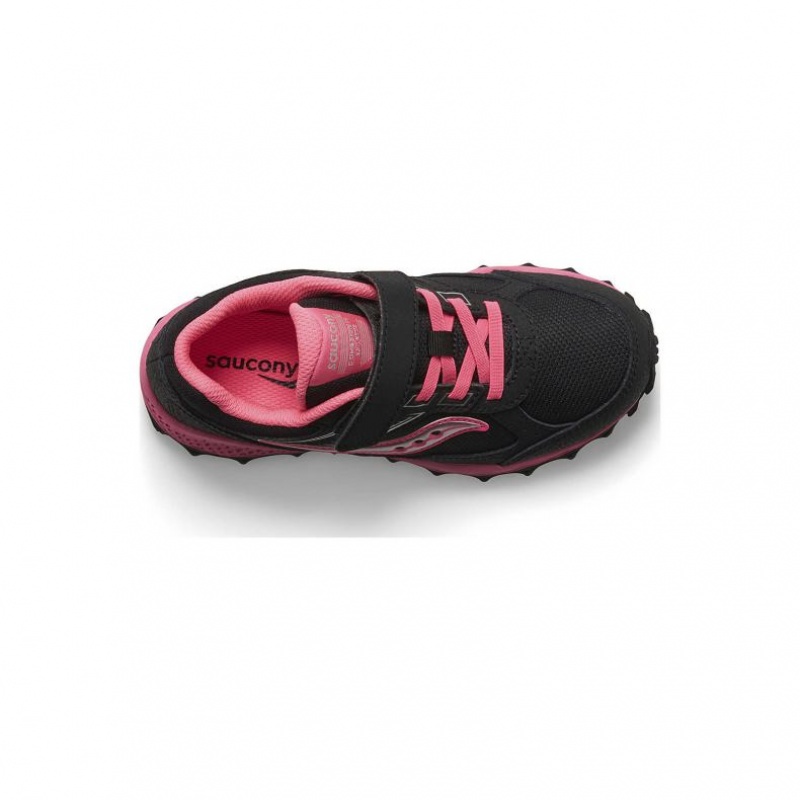 Black / Pink Saucony Cohesion TR14 A/C Big Kids' Sneakers | USA ZKDWUY