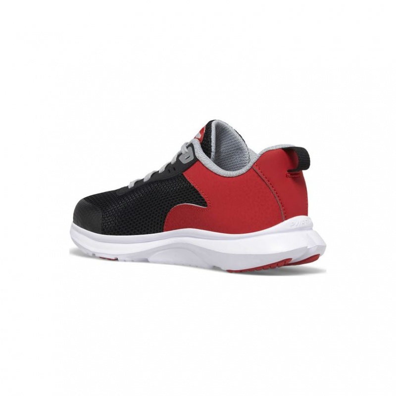 Black / Red Saucony Axon 3 Big Kids' Sneakers | USA UHGZNY