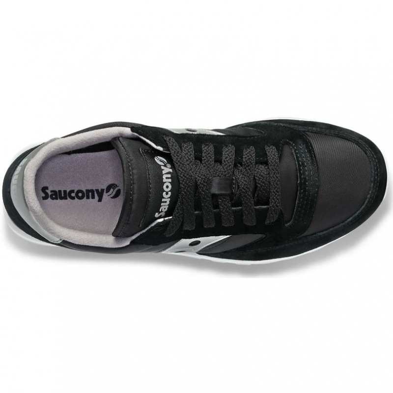 Black / Silver Saucony Jazz Triple Women's Sneakers | USA LZCOMQ