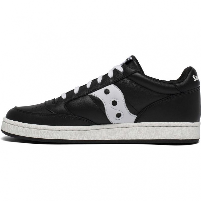 Black / White Saucony Jazz Court Men's Sneakers | USA DLXVNR