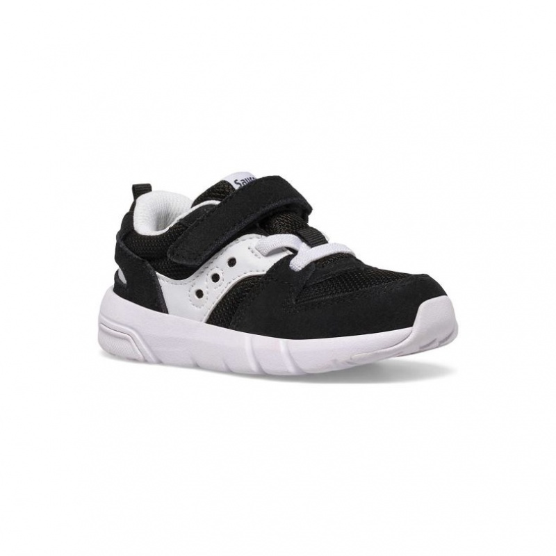 Black / White Saucony Jazz Lite 2.0 Little Kids' Sneakers | USA ZJAOXI