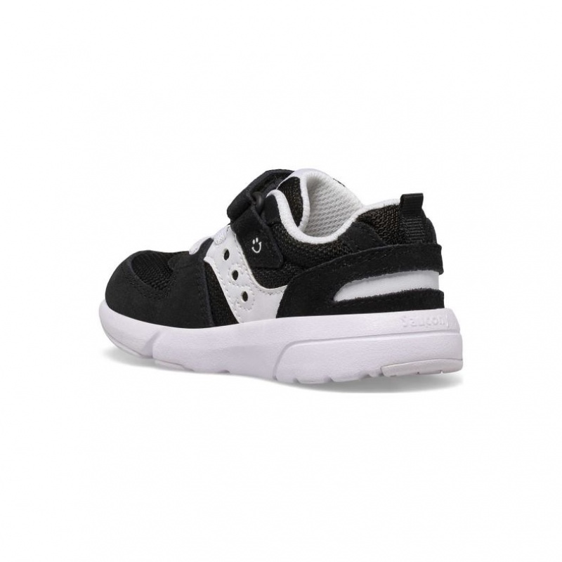 Black / White Saucony Jazz Lite 2.0 Little Kids' Sneakers | USA ZJAOXI