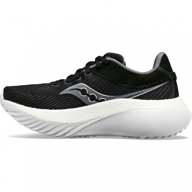 Black / White Saucony Kinvara Pro Men's Running Shoes | USA KRTYEX