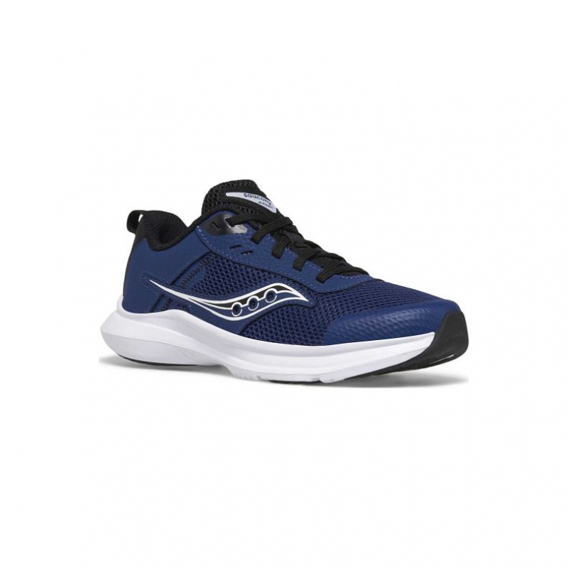 Blue Saucony Axon 3 Big Kids' Sneakers | USA SQKDML