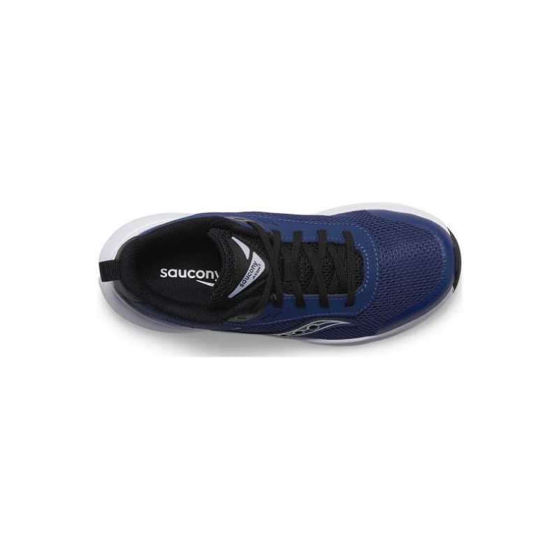 Blue Saucony Axon 3 Big Kids' Sneakers | USA SQKDML