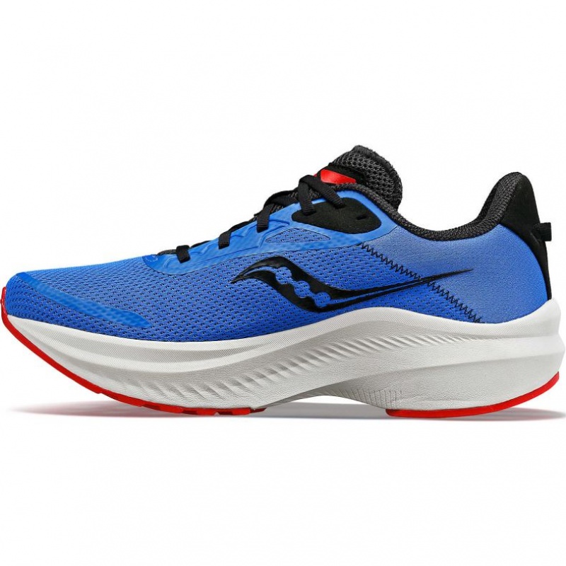 Blue Saucony Axon 3 Men's Running Shoes | USA CBGDWP