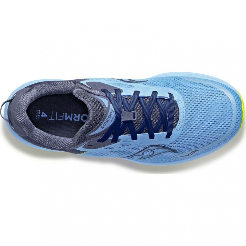 Blue Saucony Axon 3 Women's Running Shoes | USA FJOUHS