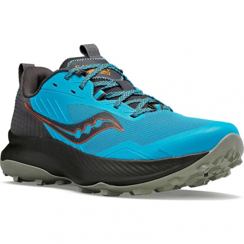 Blue Saucony Blaze TR Men's Trail Running Shoes | USA QVFLYR