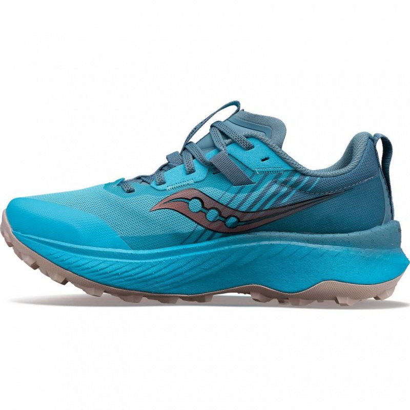 Blue Saucony Endorphin Edge Women's Trail Running Shoes | USA YRMOCX